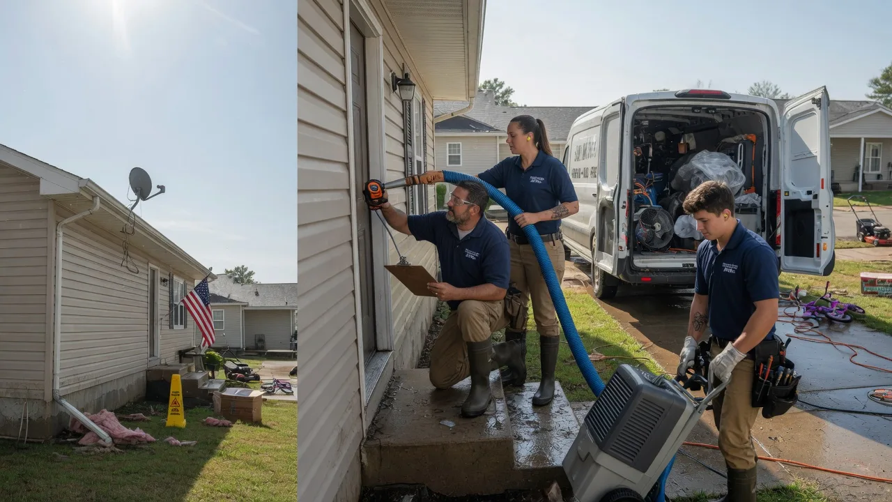 Ceiling Water Damage Restoration in Clayton, OH near me